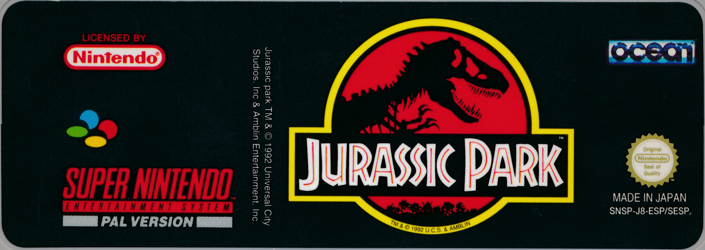 Index Of Snes Jurassic Park